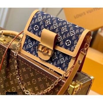 Louis Vuitton Since 1854 Dauphine MM Bag M57499 Blue 2021 (kiki-21020218)