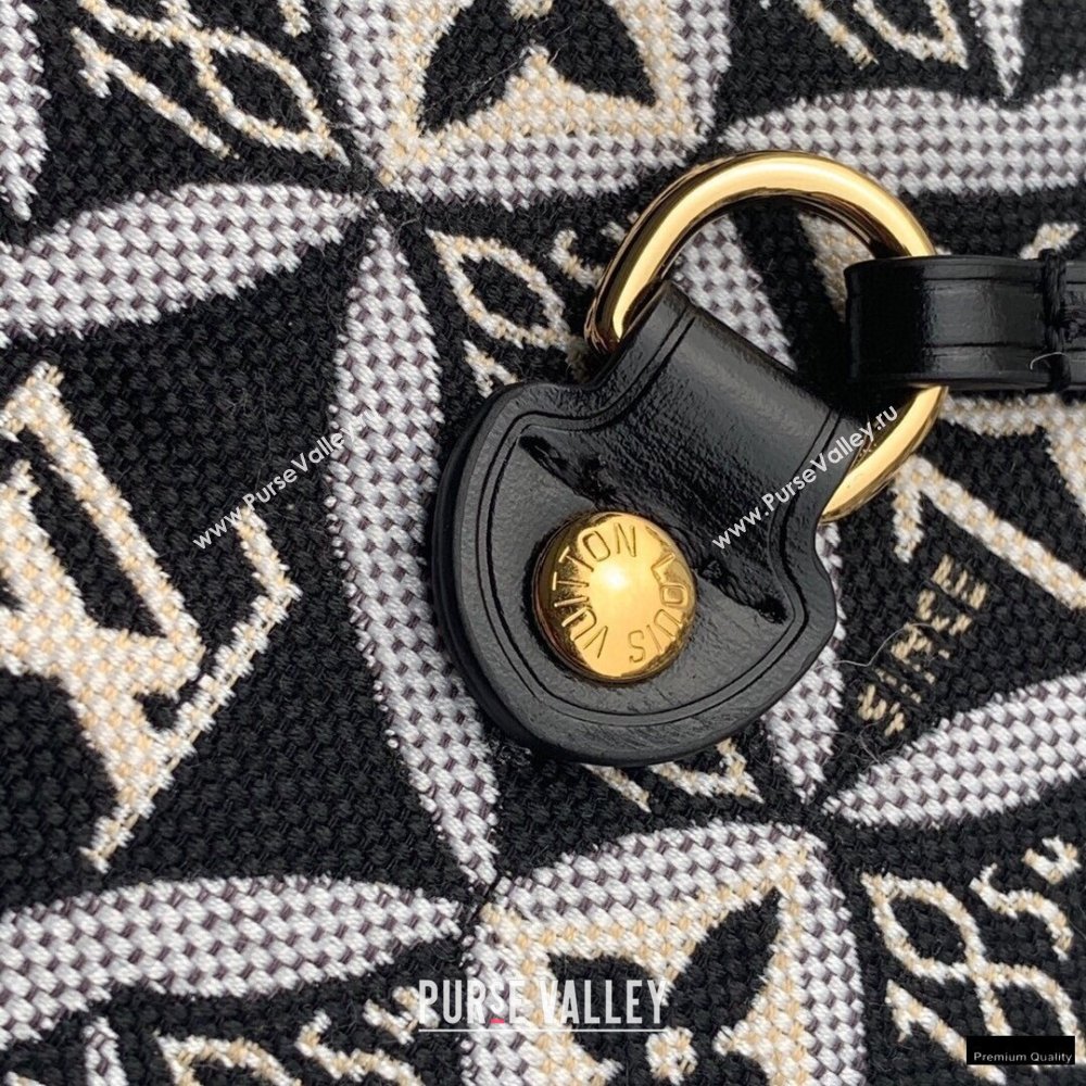 Louis Vuitton Since 1854 Neverfull MM Tote Bag M57230 Black 2021 (kiki-21020211)