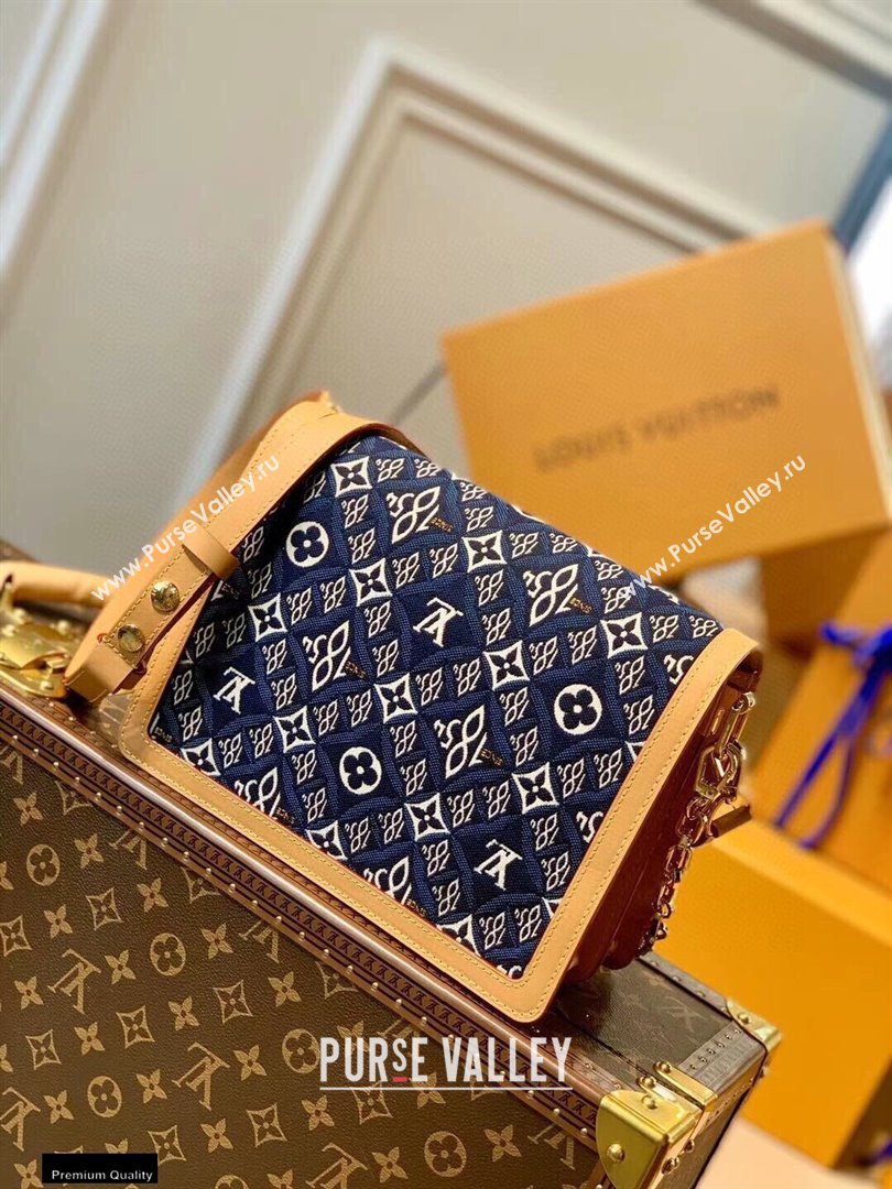 Louis Vuitton Since 1854 Dauphine MM Bag M57499 Blue 2021 (kiki-21020218)