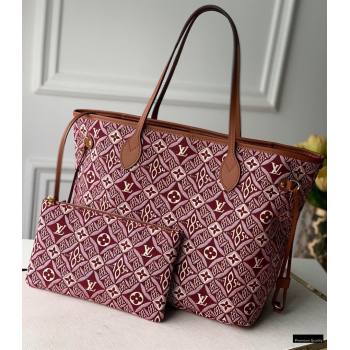 Louis Vuitton Since 1854 Neverfull MM Tote Bag M57273 Brown 2021 (kiki-21020212)