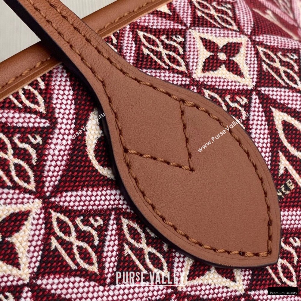 Louis Vuitton Since 1854 Neverfull MM Tote Bag M57273 Brown 2021 (kiki-21020212)