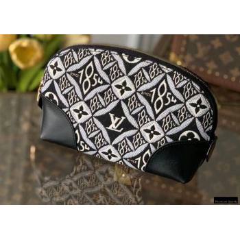 Louis Vuitton Since 1854 Pochette Cosmetique Bag M80076 Black 2021 (kiki-21020217)