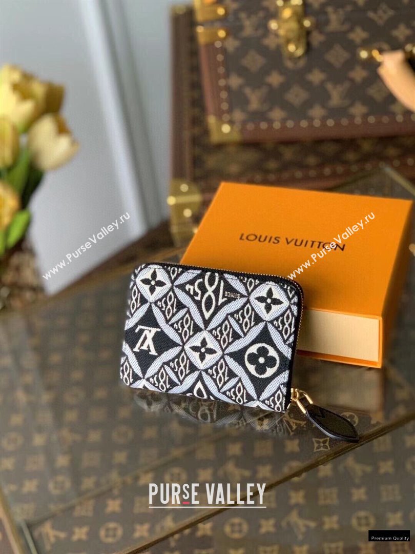 Louis Vuitton Since 1854 Zippy Coin Purse M69997 Black 2021 (kiki-21020215)