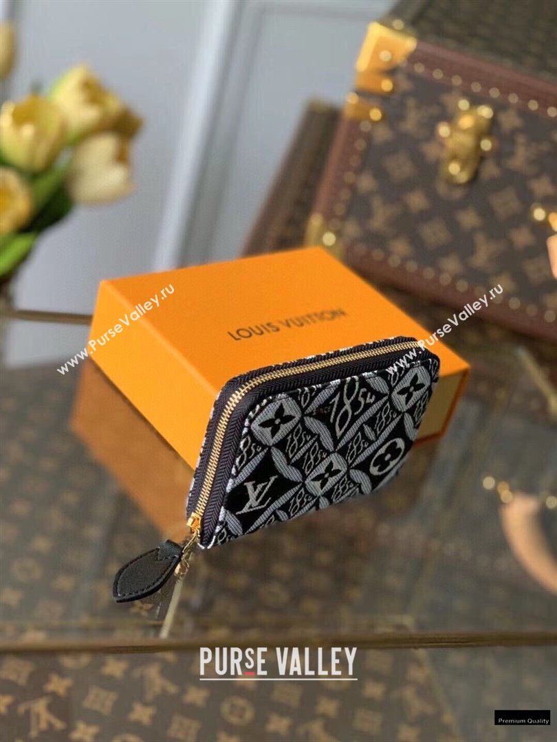 Louis Vuitton Since 1854 Zippy Coin Purse M69997 Black 2021 (kiki-21020215)