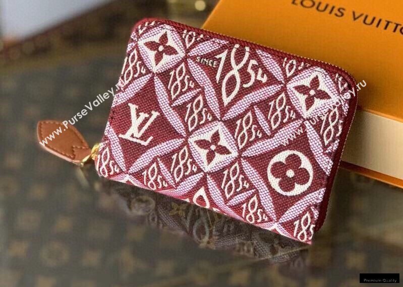 Louis Vuitton Since 1854 Zippy Coin Purse M69997 Brown 2021 (kiki-21020216)