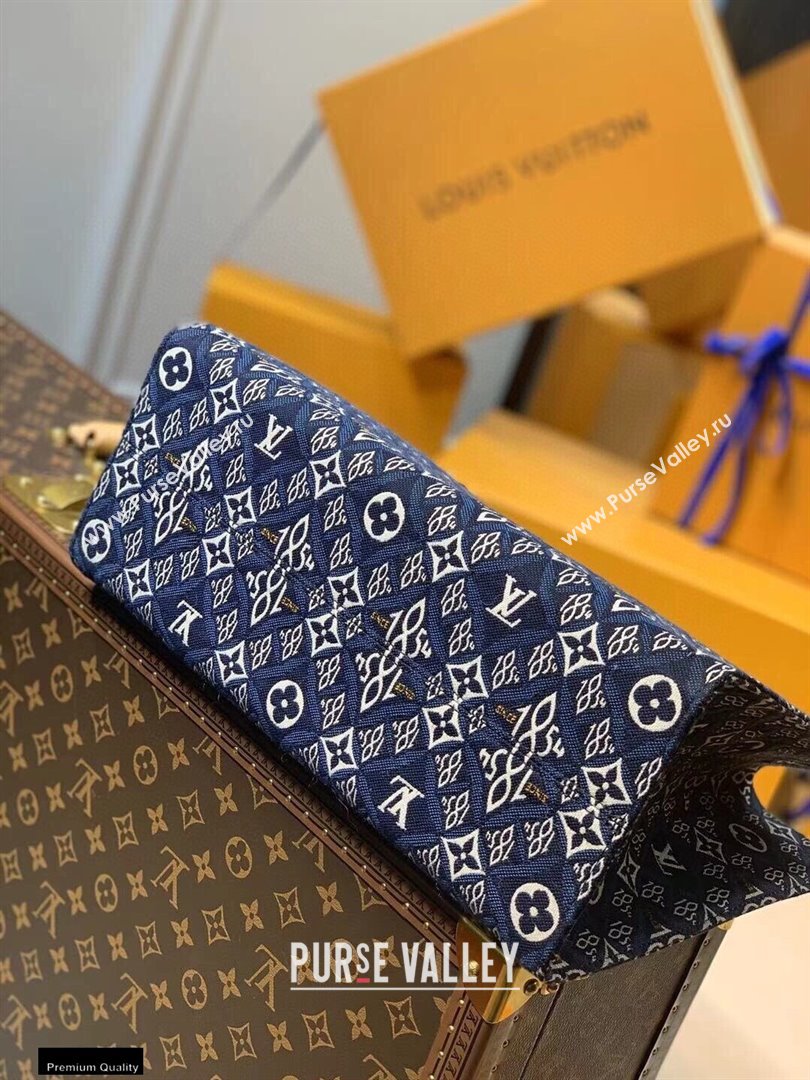 Louis Vuitton Since 1854 OnTheGo MM Tote Bag M57396 Blue 2021 (kiki-21020220)