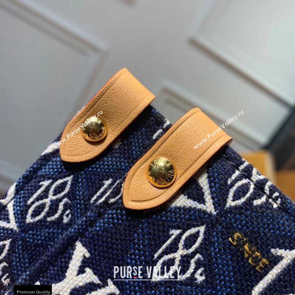 Louis Vuitton Since 1854 OnTheGo MM Tote Bag M57396 Blue 2021 (kiki-21020220)