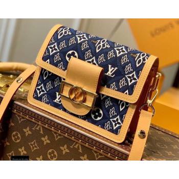 Louis Vuitton Since 1854 Dauphine Mini Bag M57394 Blue 2021 (kiki-21020219)