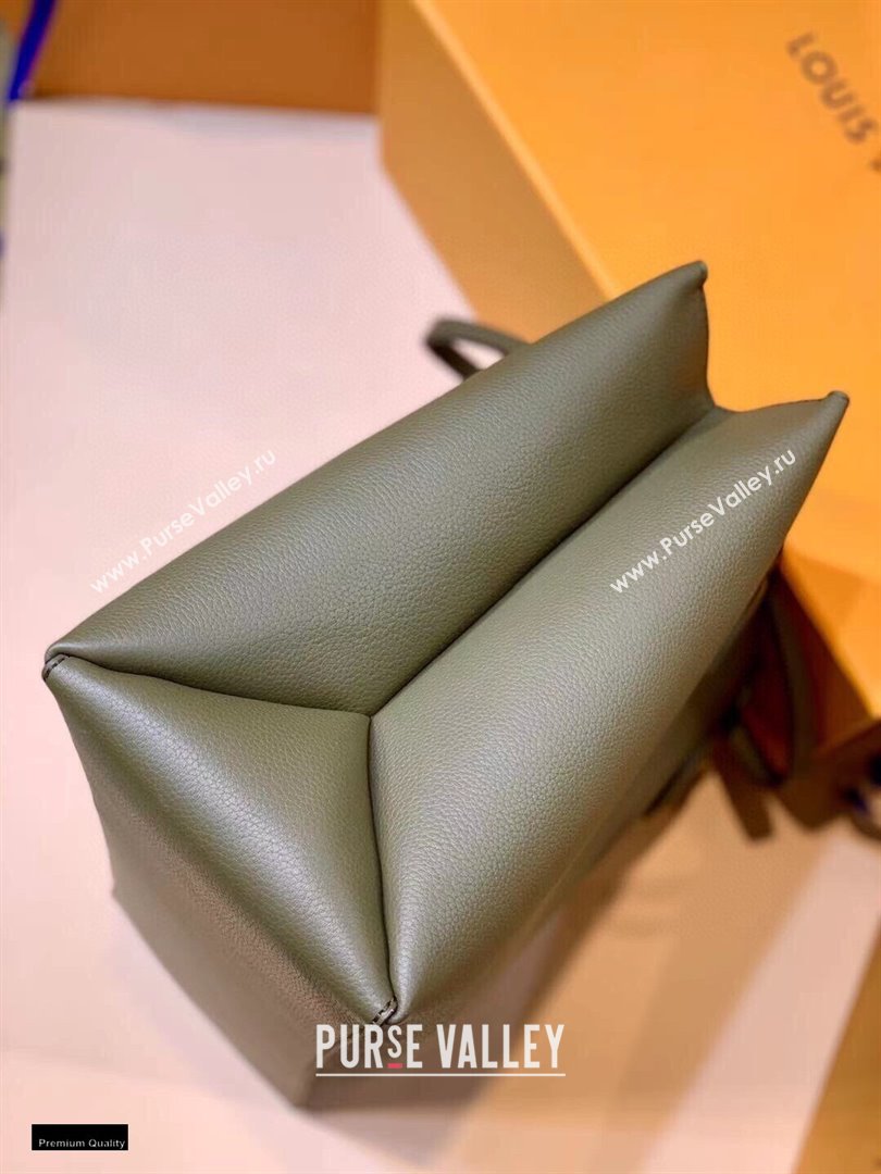 Louis Vuitton Lockme Shopper Tote Bag M57508 Khaki Green 2021 (kiki-21020114)