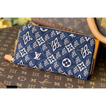 Louis Vuitton Since 1854 Zippy Wallet M80212 Blue 2021 (kiki-21020225)