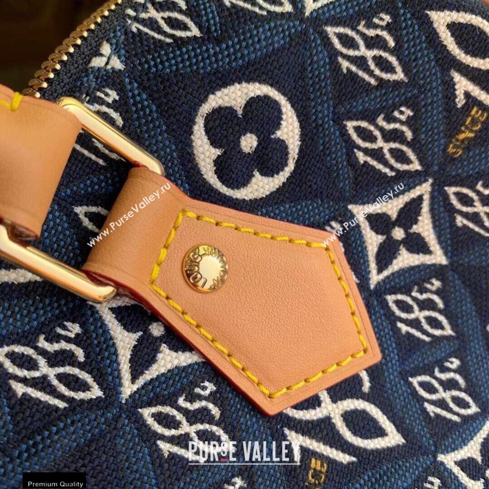 Louis Vuitton Since 1854 Speedy Bandoulière 25 Bag M57400 Blue 2021 (kiki-21020222)