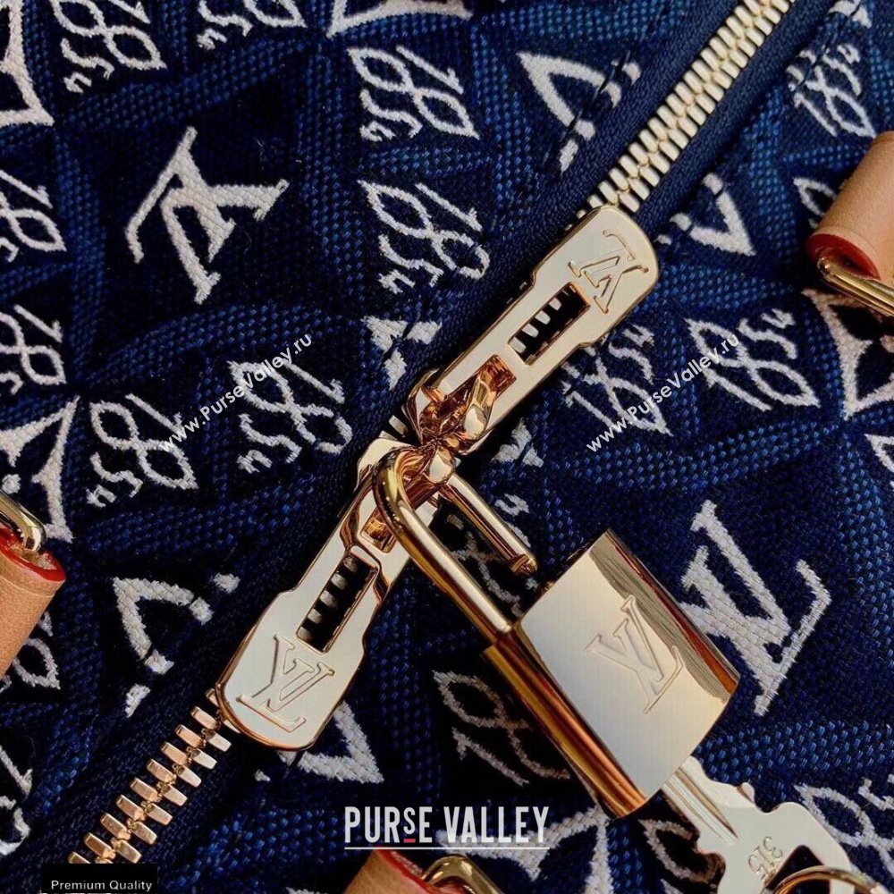 Louis Vuitton Since 1854 Speedy Bandoulière 25 Bag M57400 Blue 2021 (kiki-21020222)