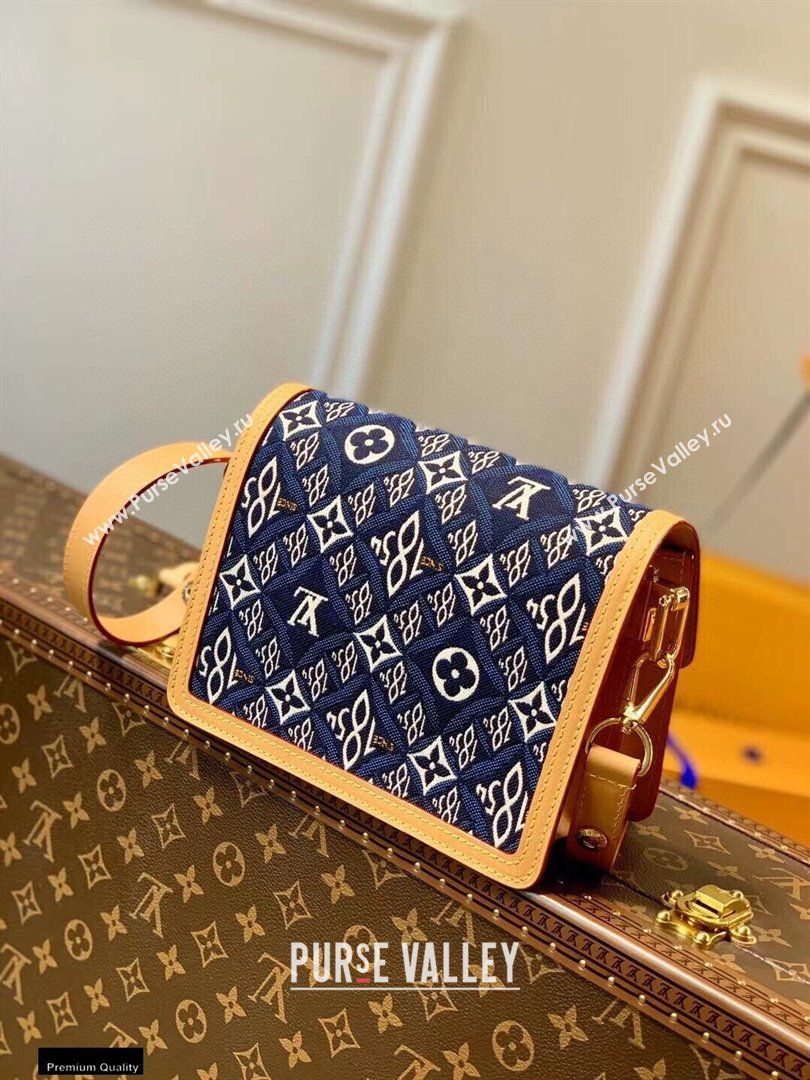 Louis Vuitton Since 1854 Dauphine Mini Bag M57394 Blue 2021 (kiki-21020219)