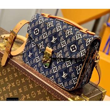 Louis Vuitton Since 1854 Pochette Métis Bag M57395 Blue 2021 (kiki-21020221)