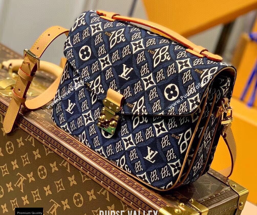 Louis Vuitton Since 1854 Pochette Métis Bag M57395 Blue 2021 (kiki-21020221)