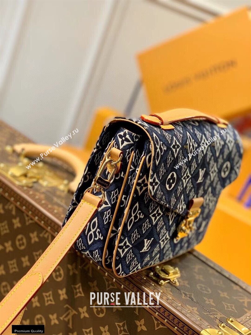 Louis Vuitton Since 1854 Pochette Métis Bag M57395 Blue 2021 (kiki-21020221)