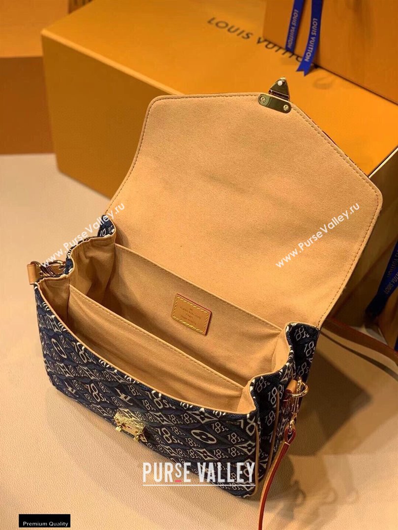 Louis Vuitton Since 1854 Pochette Métis Bag M57395 Blue 2021 (kiki-21020221)