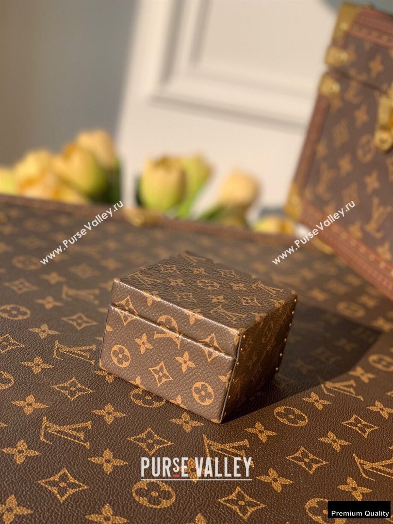 Louis Vuitton Monogram Canvas Ecrin Declaration Ring Bag M21010 Creamy 2021 (kiki-21020234)