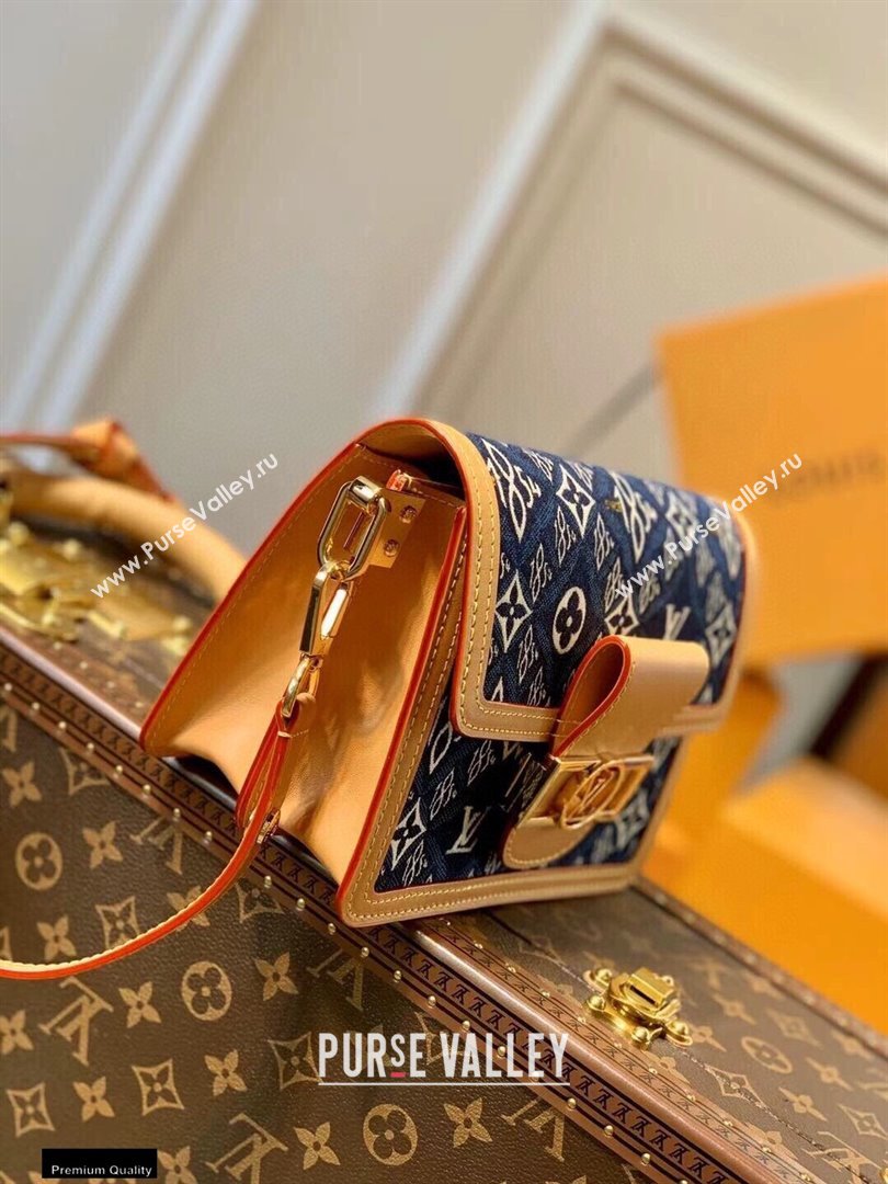 Louis Vuitton Since 1854 Dauphine Mini Bag M57394 Blue 2021 (kiki-21020219)