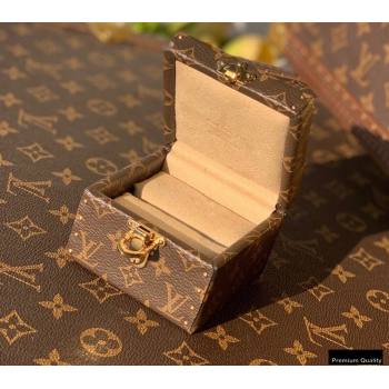 Louis Vuitton Monogram Canvas Ecrin Declaration Ring Bag M21010 Creamy 2021 (kiki-21020234)