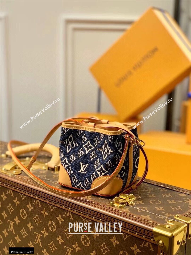 Louis Vuitton Since 1854 Noé Purse Bag M57447 Blue 2021 (kiki-21020223)