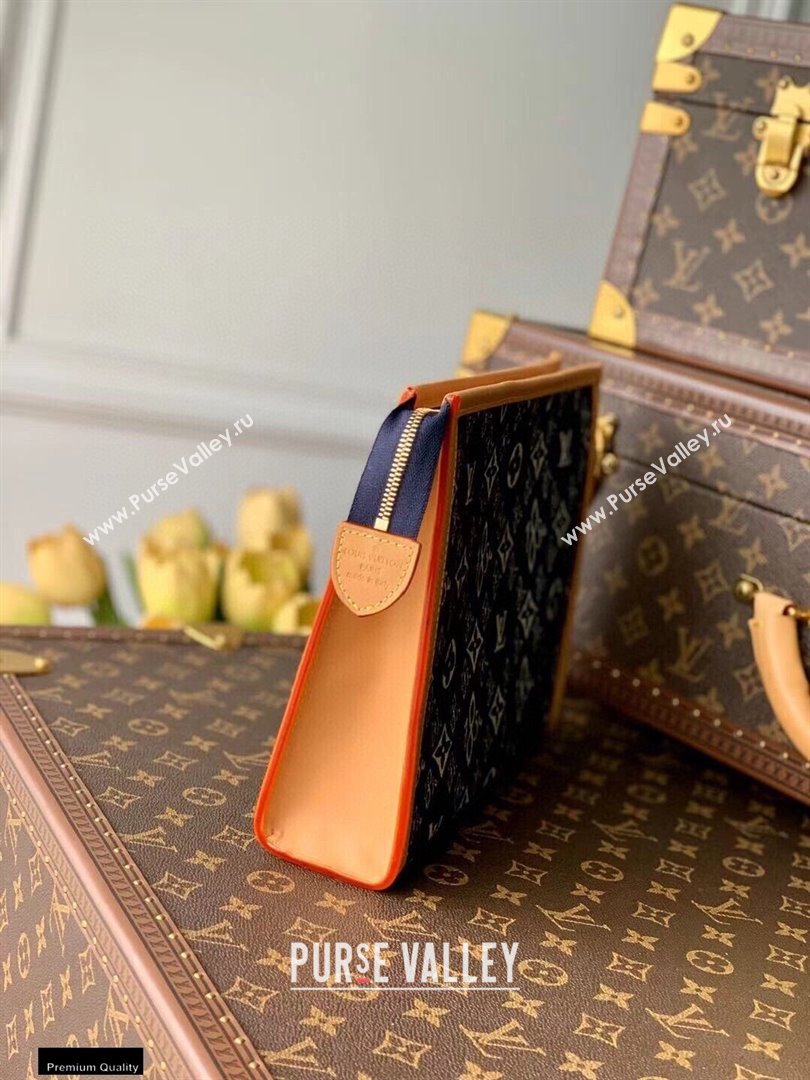 Louis Vuitton Since 1854 Poche Toilette 26 Bag M80306 Blue 2021 (kiki-21020224)