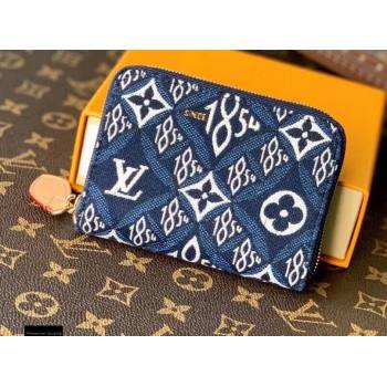 Louis Vuitton Since 1854 Zippy Coin Purse M69997 Blue 2021 (kiki-21020226)