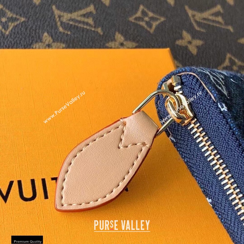 Louis Vuitton Since 1854 Zippy Coin Purse M69997 Blue 2021 (kiki-21020226)