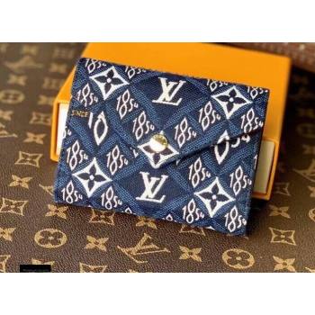 Louis Vuitton Since 1854 Victorine Wallet M80211 Blue 2021 (kiki-21020227)