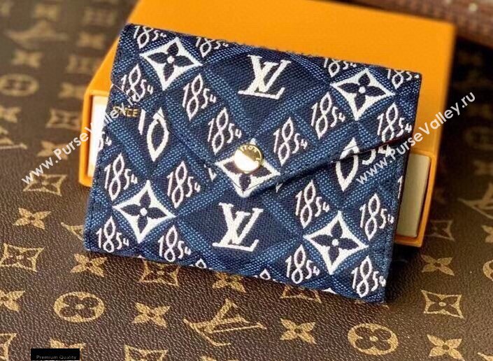 Louis Vuitton Since 1854 Victorine Wallet M80211 Blue 2021 (kiki-21020227)