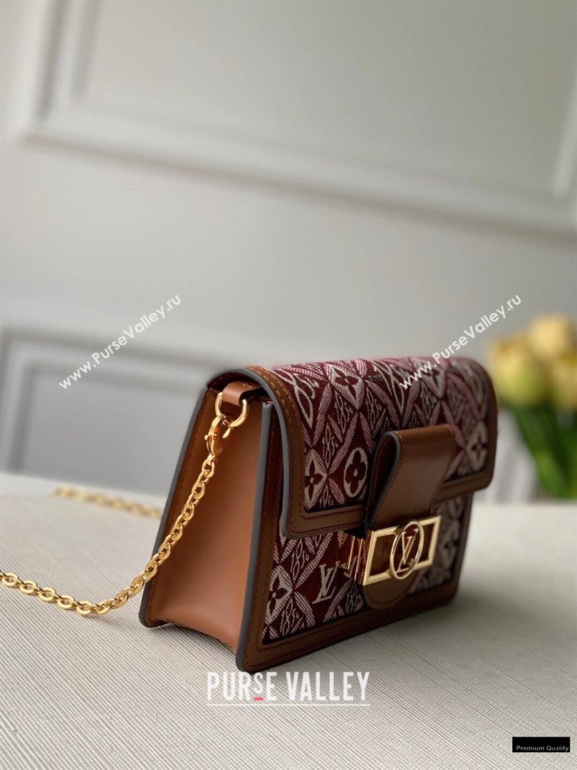 Louis Vuitton Since 1854 Dauphine Chain Wallet Bag M69992 Brown 2021 (kiki-21020210)