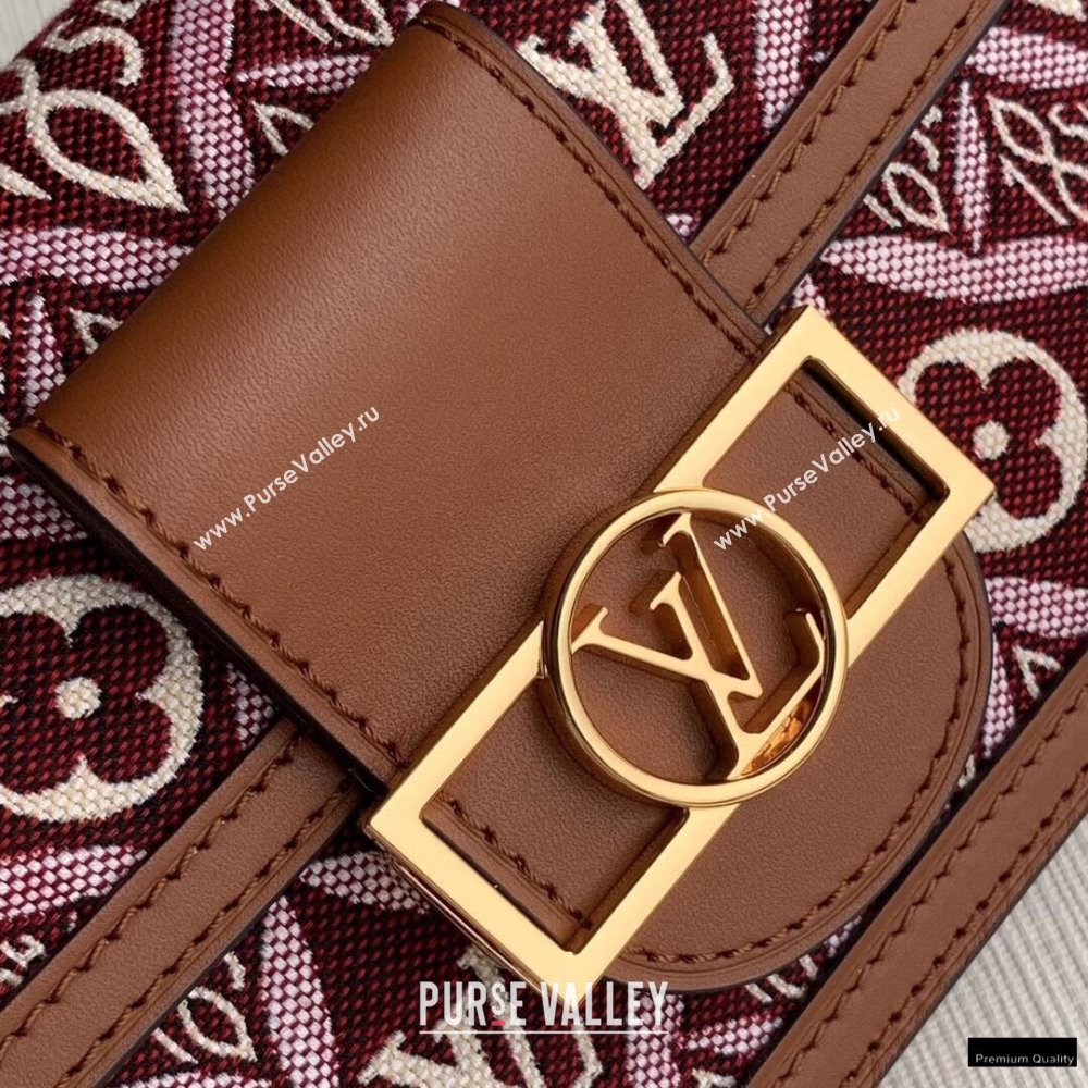 Louis Vuitton Since 1854 Dauphine Chain Wallet Bag M69992 Brown 2021 (kiki-21020210)