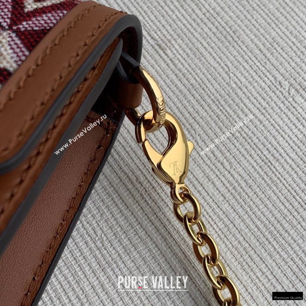 Louis Vuitton Since 1854 Dauphine Chain Wallet Bag M69992 Brown 2021 (kiki-21020210)