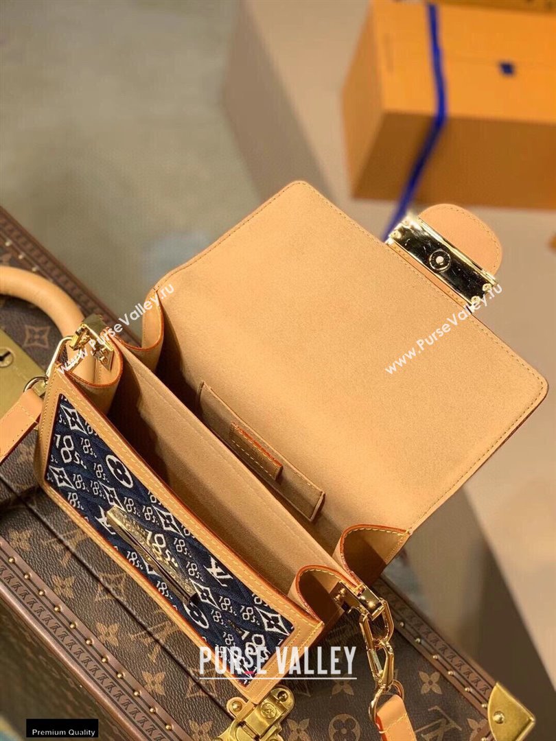 Louis Vuitton Since 1854 Dauphine Mini Bag M57394 Blue 2021 (kiki-21020219)