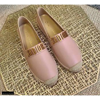 Dior Leather Jadior Espadrilles Pink 2021 (lirenfang-21022223)