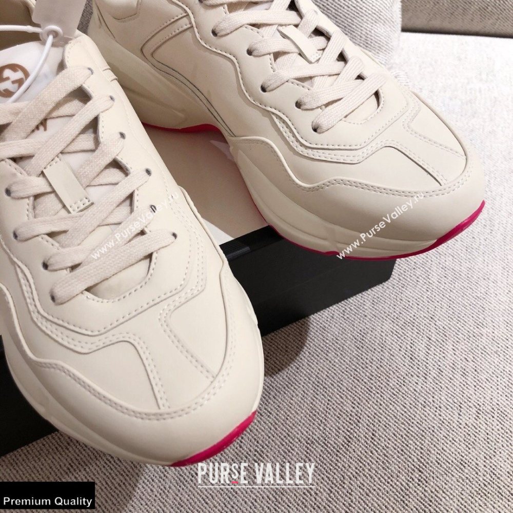 Gucci Rhyton Leather Lovers Sneakers 28 2021 (kaola-21022343)
