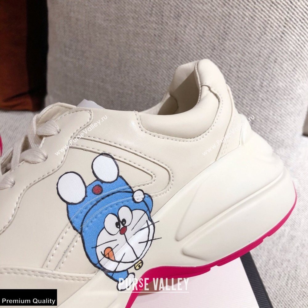 Gucci Rhyton Leather Lovers Sneakers 28 2021 (kaola-21022343)