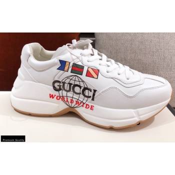 Gucci Rhyton Leather Lovers Sneakers 31 2021 (kaola-21022346)