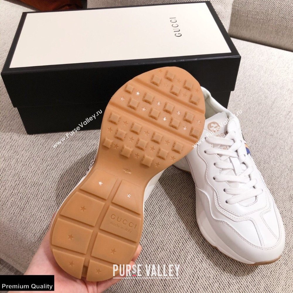 Gucci Rhyton Leather Lovers Sneakers 31 2021 (kaola-21022346)