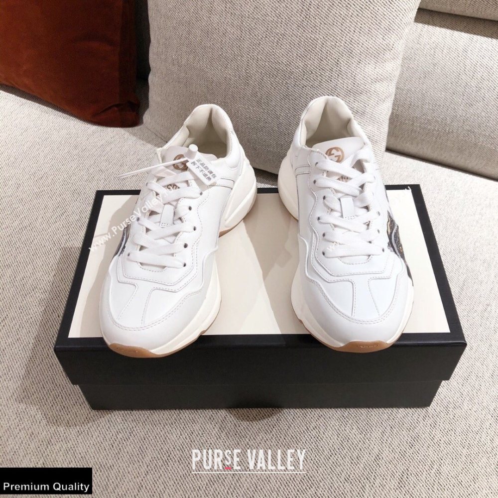 Gucci Rhyton Leather Lovers Sneakers 30 2021 (kaola-21022345)