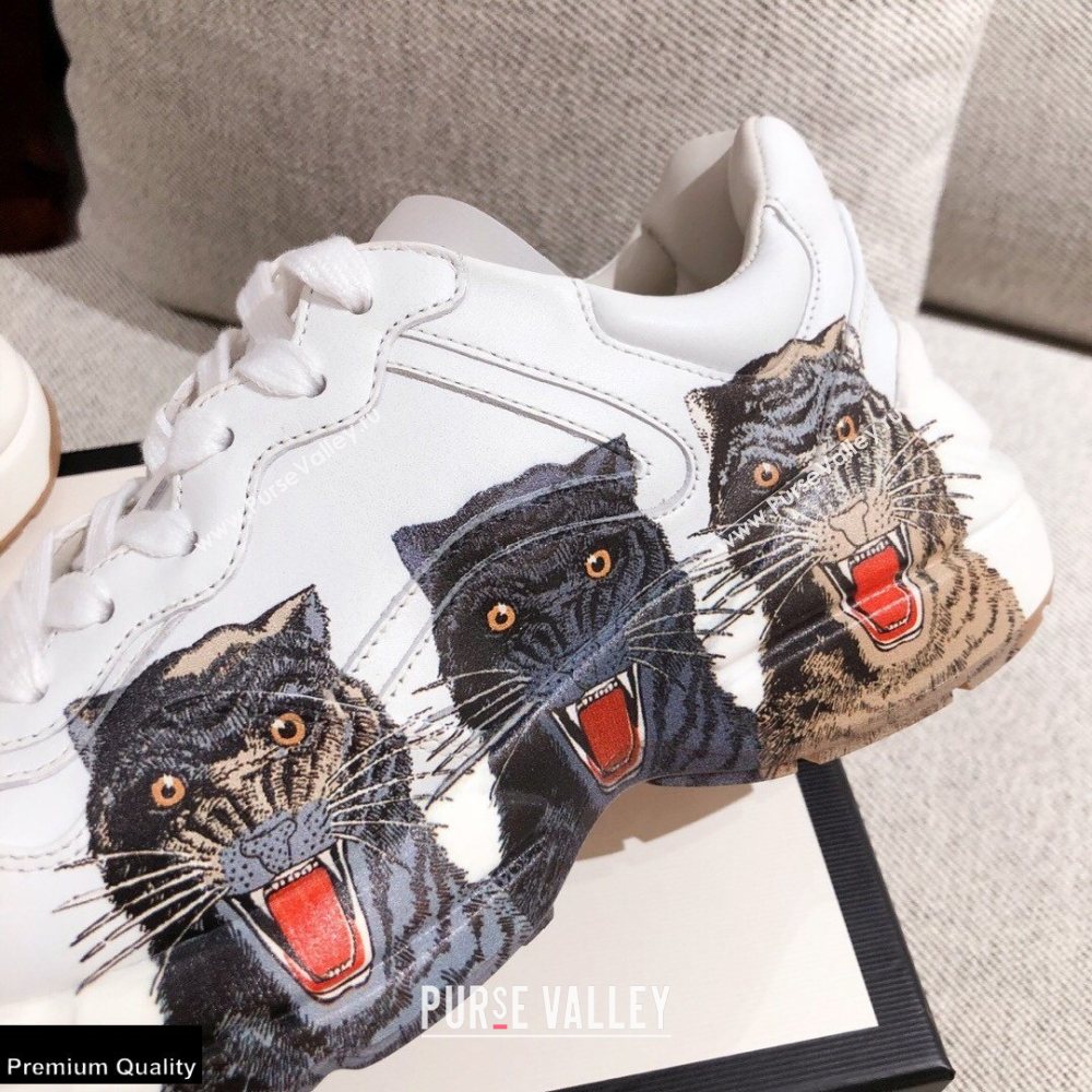 Gucci Rhyton Leather Lovers Sneakers 30 2021 (kaola-21022345)