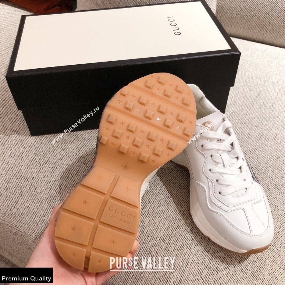 Gucci Rhyton Leather Lovers Sneakers 30 2021 (kaola-21022345)