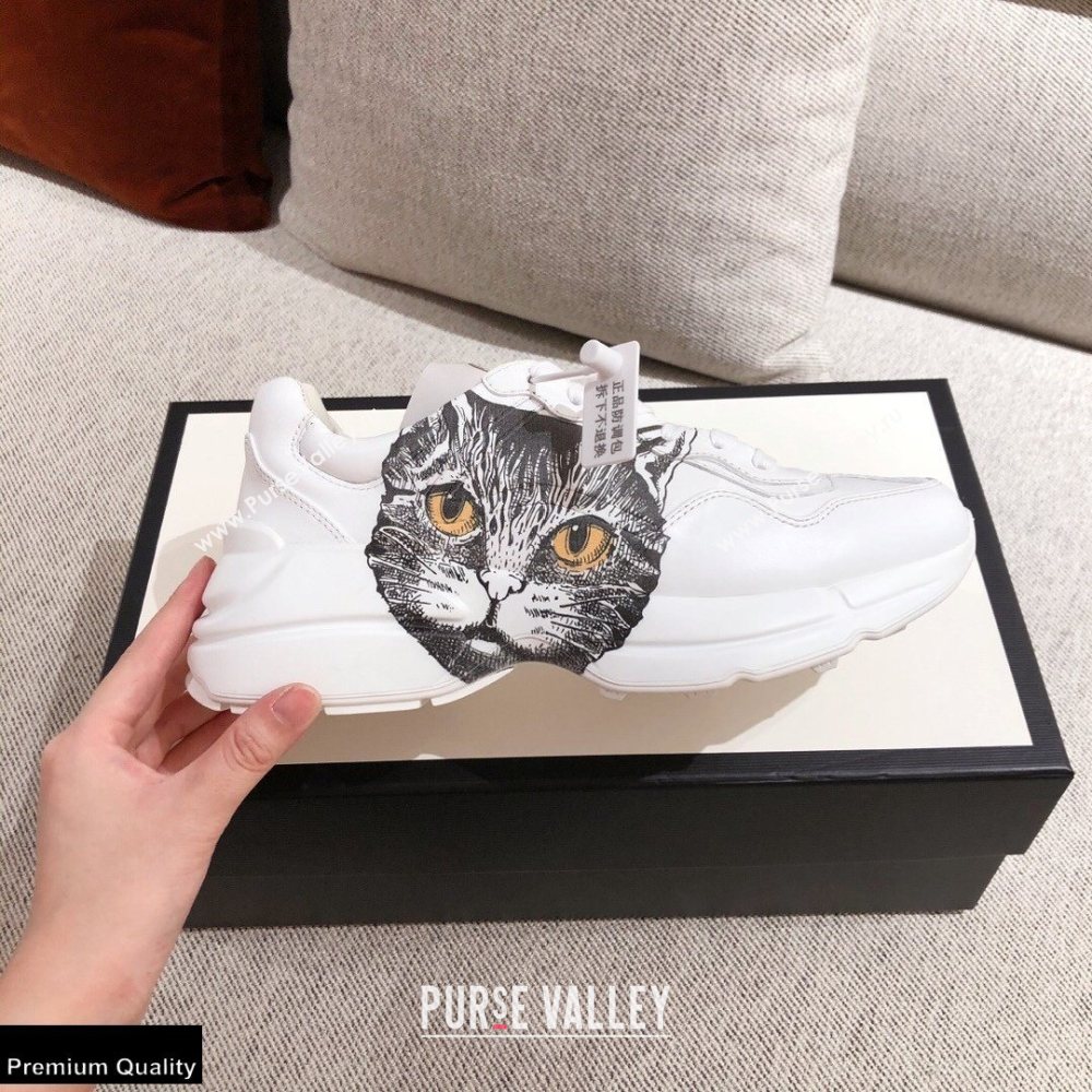 Gucci Rhyton Leather Lovers Sneakers 29 2021 (kaola-21022344)