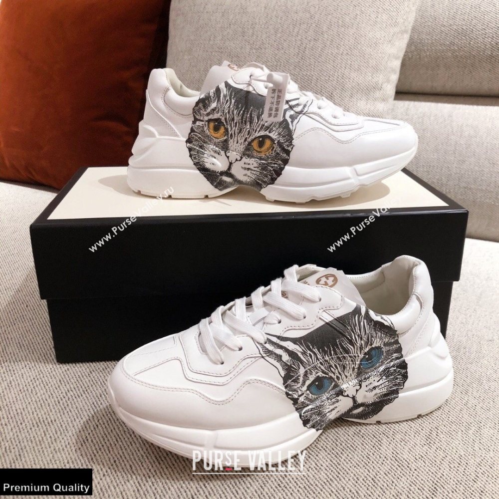 Gucci Rhyton Leather Lovers Sneakers 29 2021 (kaola-21022344)