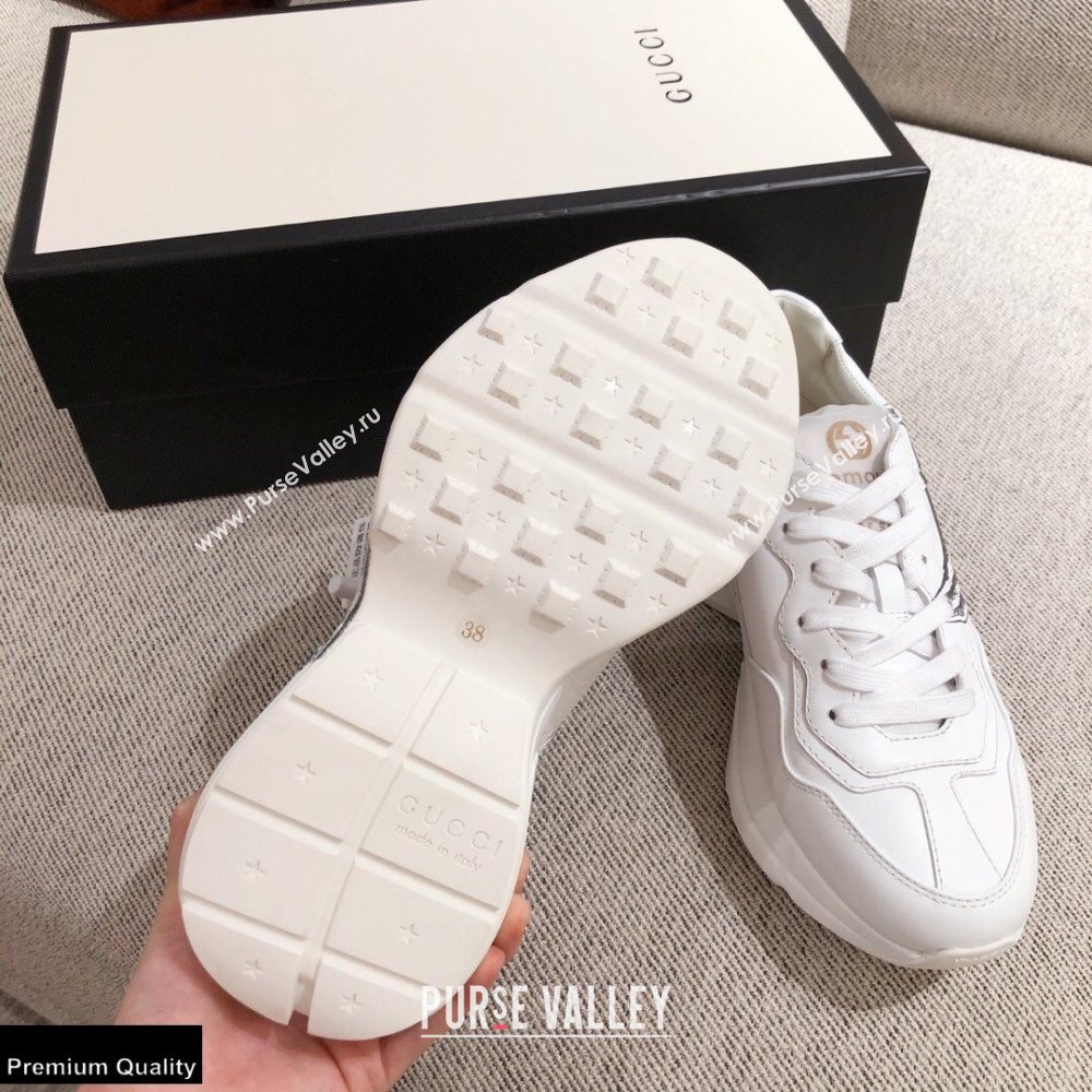Gucci Rhyton Leather Lovers Sneakers 29 2021 (kaola-21022344)