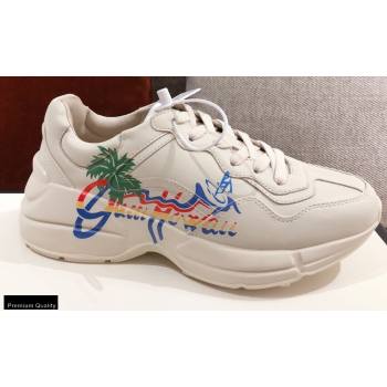 Gucci Rhyton Leather Lovers Sneakers 26 2021 (kaola-21022341)