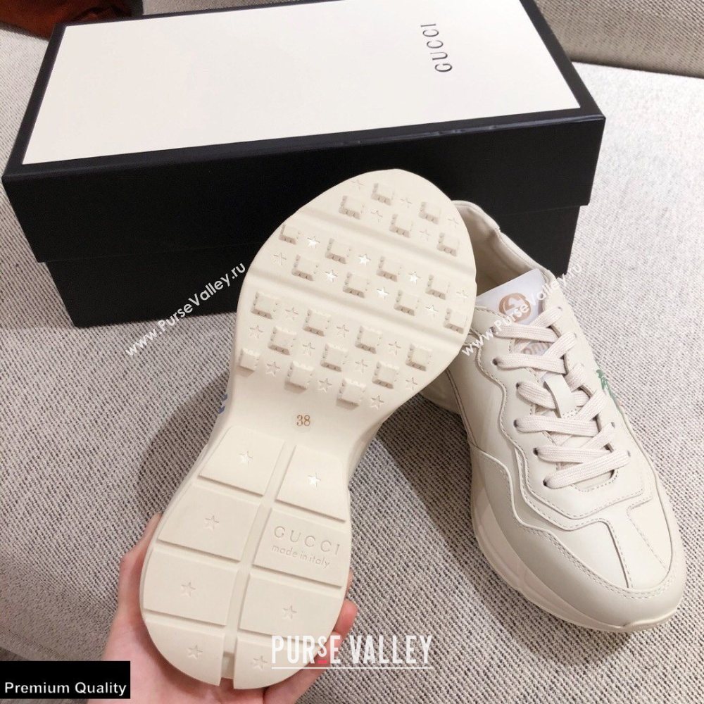 Gucci Rhyton Leather Lovers Sneakers 26 2021 (kaola-21022341)