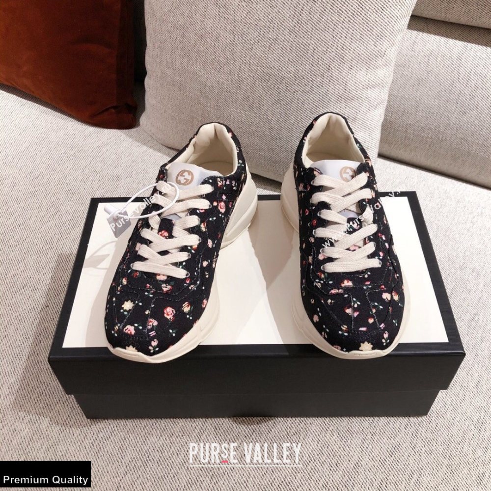 Gucci Rhyton Leather Lovers Sneakers 23 2021 (kaola-21022338)