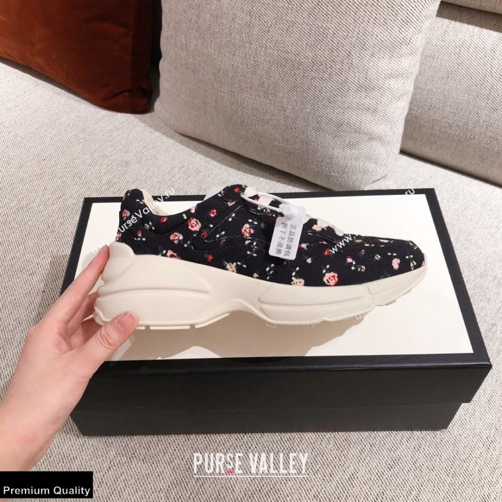 Gucci Rhyton Leather Lovers Sneakers 23 2021 (kaola-21022338)