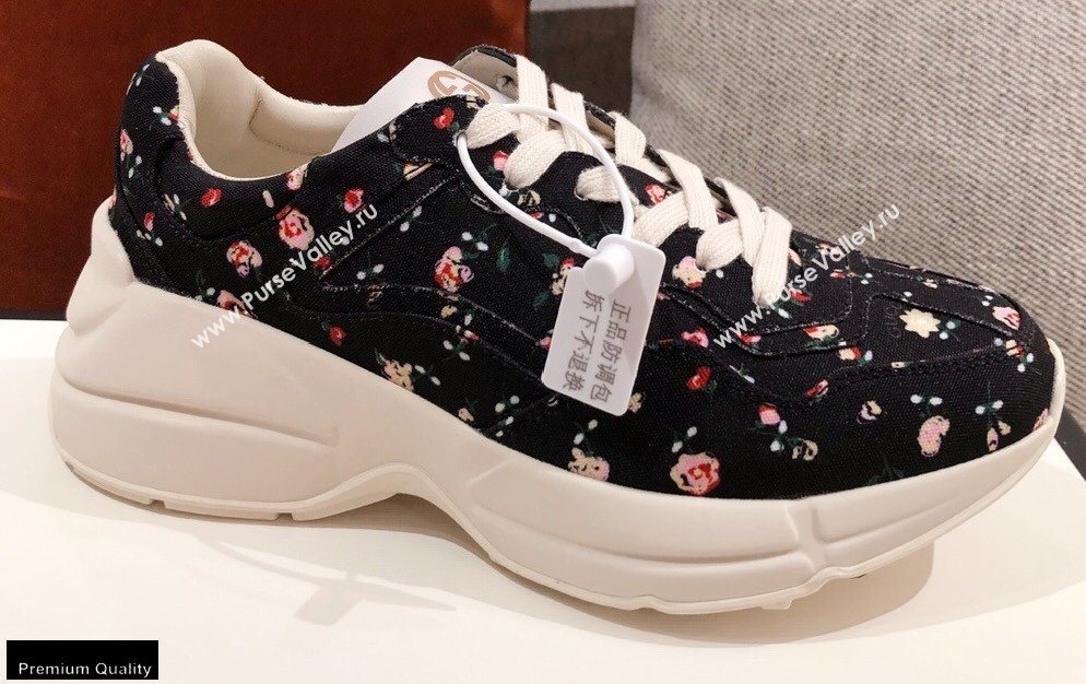 Gucci Rhyton Leather Lovers Sneakers 23 2021 (kaola-21022338)